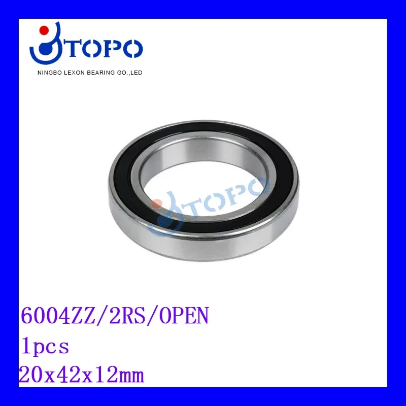 20*42*12mm  Deep Groove Ball Bearings 6004 ZZ/2RS/OPEN