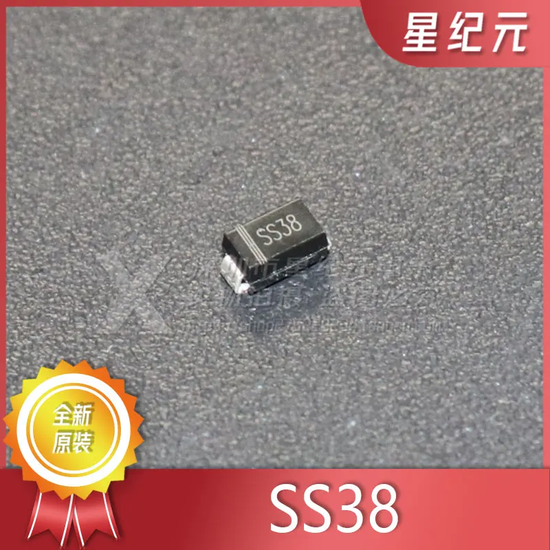 

[IN STOCK]10 Pieces Original SS38 SMA (DO-214AC) 80V/3A SMD Schottky Diodes