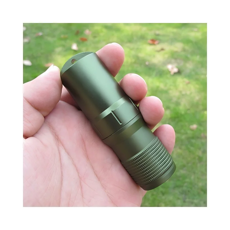 Caixa de cápsula de sobrevivência à prova d'água EDC - Recipiente de pílula/assembly/de armazenamento 3 em 1 com vedação para caminhadas, acampamento, kit de emergência