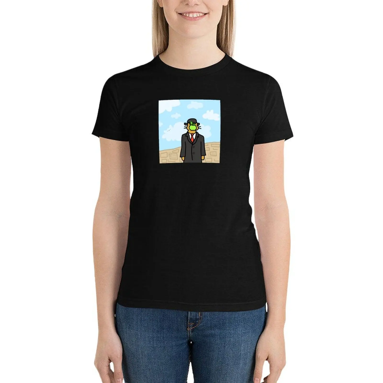 

son of a cat T-Shirt anime clothes hippie clothes western t shirts for Women