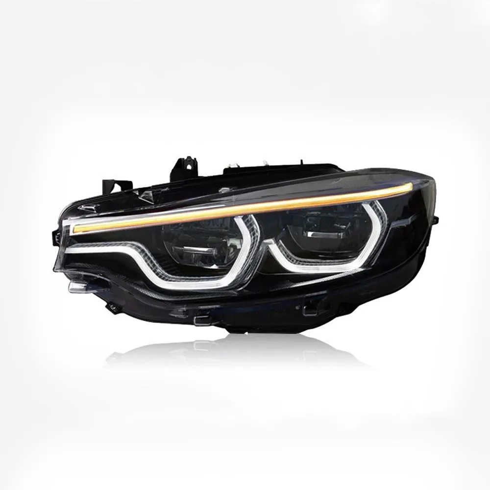 

Car Headlight Assembly Dynamic Streamer Turn Signal Lighting Accessories LED Daytime Running Light For 4 Series M4 GTS 2014-19