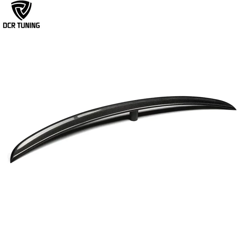 For Audi Carbon Fiber Rear Spoiler  A4 B8.5 2013-2016 S4 Style Body Parts Trunk Spoiler Back Boot Lip Wing Sedan
