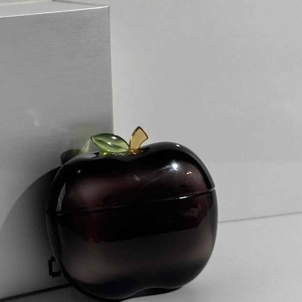 حافظة TPU شفافة مقاومة للصدمات لأجهزة AirPods 1/2/3/4/Pro، غطاء ناعم أسود/أحمر/أخضر مع ملحقات حافظة عصرية بحزام