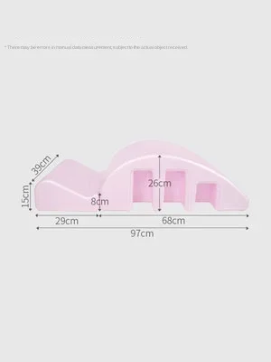 필라테스 등 트레이너 사이드 벤드 수딩 장치, 요가 장비, 등 훈련 장치, 2024 핑크