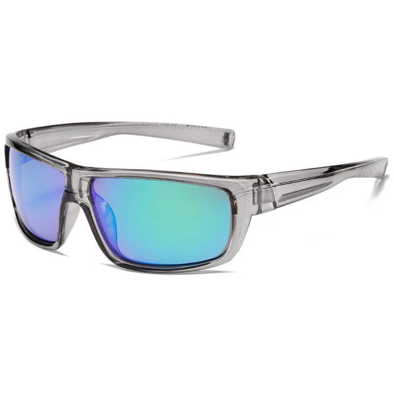 

BX Polarized Cycling Sunglasses Real Film Square Frame UV400 Protection Sports Eyewear for Men Women