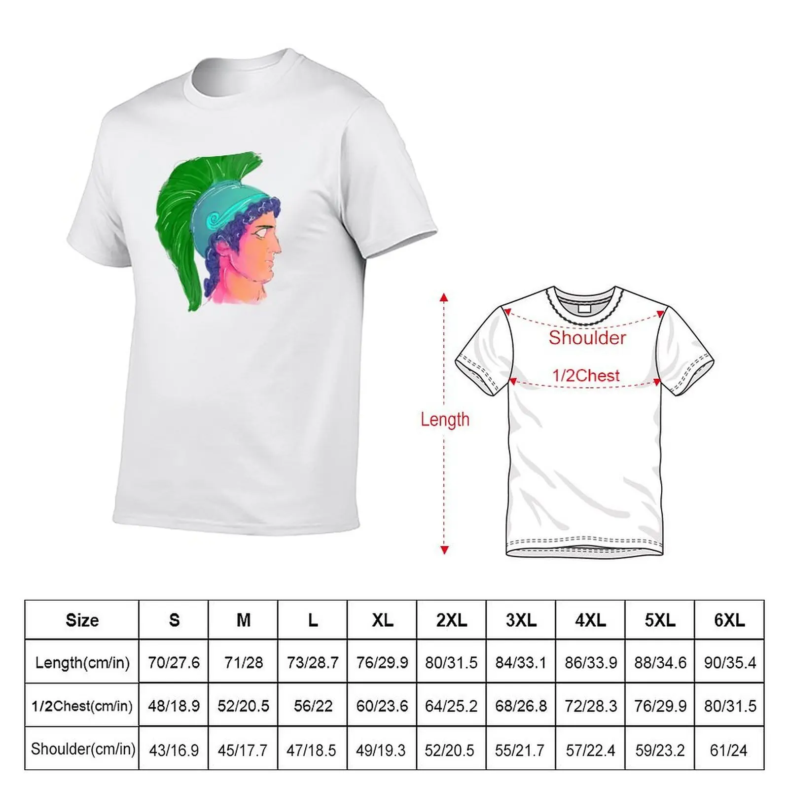Theseus T-Shirt man t shirts for men t shirts for man graphic funny man t shirt heavy cotton T-shirt