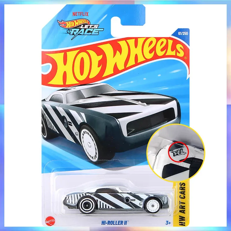 

2025C Hot Wheels TH Diecast Car Model Super Treasure Hunt Hi-Roller II Limited Collectible Model Room Ornament Boy Toy Gift