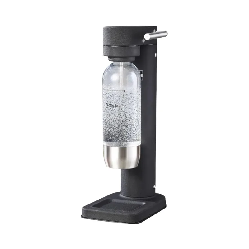 1L carbonated beverage machine - user-friendly, no power supply required, built-in safety valve, food-safe pet design