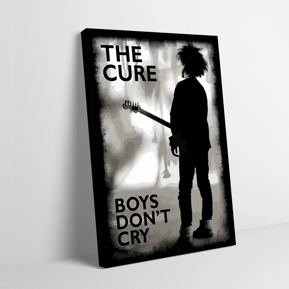 The Cure - Boys Don't Cry Poster Customizable Printed Canvas Painting Wall Art Gift for Interior Accessories Room Ornaments Arts