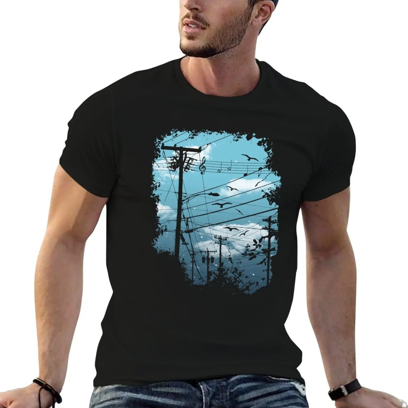 Electric Music City T-Shirt shirts graphic funny meme t-shirts mens t shirts casual stylish