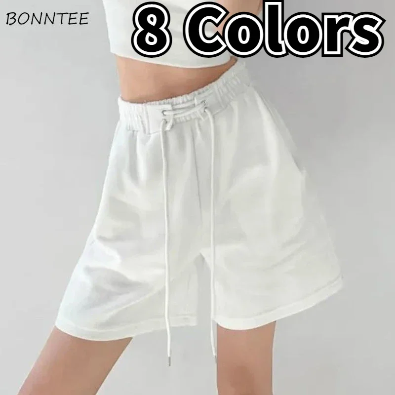 S-4XL Joggers Shorts Women Loose Vintage Cool Screw Thread Streetwear Summer Unisex American Style Casual Tender Clothing Daily