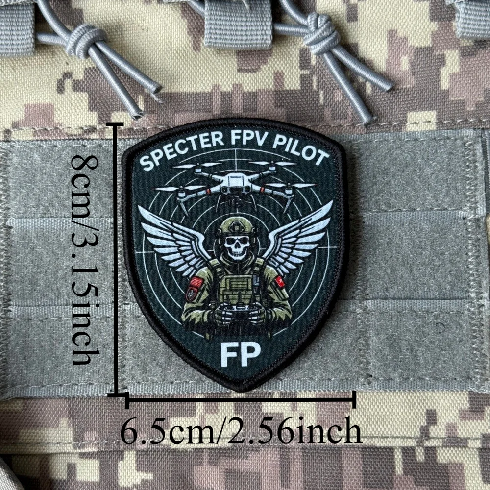 Drone Pilot Morale Tactical Patch 