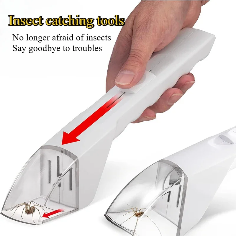 

Insect Traps Catcher Handheld Insect Catcher Spider Bee Clamp Artifact Insect Catching Tool Garden Supplies Kids Toys