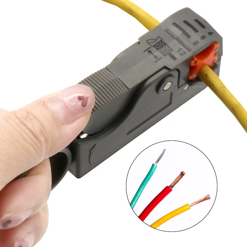 1pc Automatic Stripping Pliers Wire Stripper Wire Cable Tools Cable Stripper Pliers Decrustation Pliers