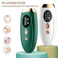 Portable IPL Laser Epilator 999999 Flashes Painless, Permanent Hair Removal for Women’s Body and Bikini Line