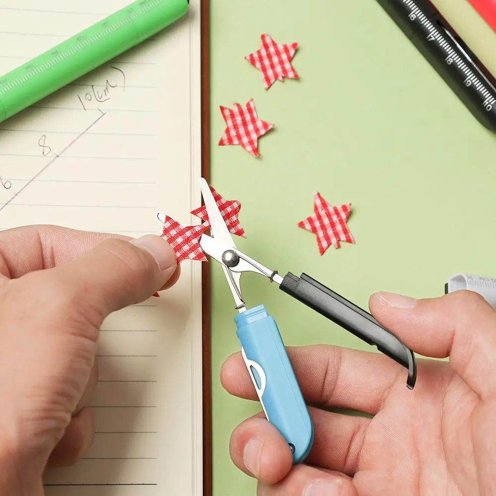 Portable School Office Supplies Stationery Multifunction Signature Ballpen Ruler Ballpoint Pen