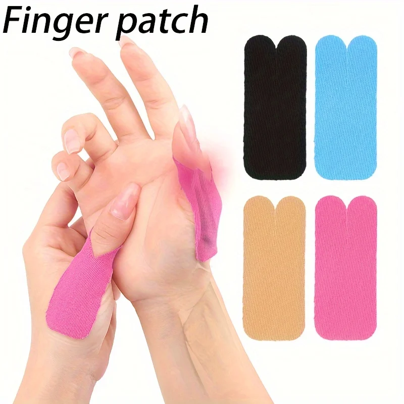 20pcs Hand And Wrist Thumb Joint Patches-Elastic Self-adhesive Sports Tape,For Thumb,Fingers And Toes Protection