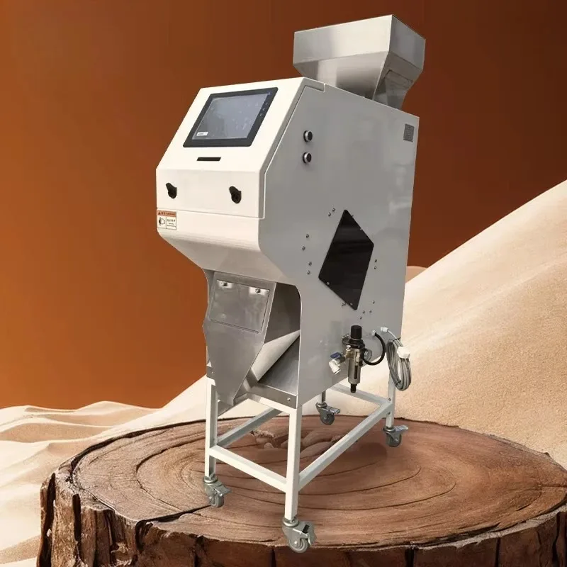 

32-Channel Micro Optical Color Sorter for Rice Grain Nut Seeds - Multifunctional Shape Color Sorter for Peanut Corn