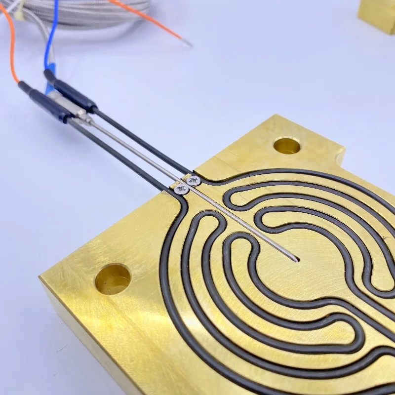 Top quality hot plate heating element copper ring white background