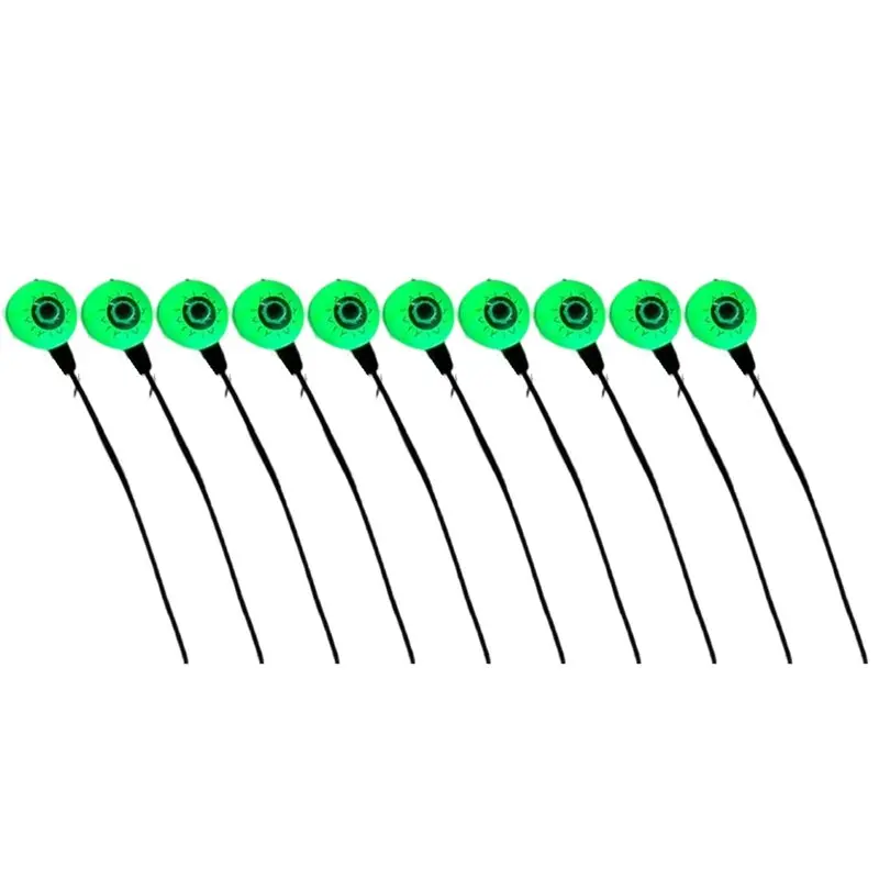 AB34-Outdoor Solar Swaying Eyeball Lights 10 LED Fireflies Waterproof Scary Effects Path Lighting System