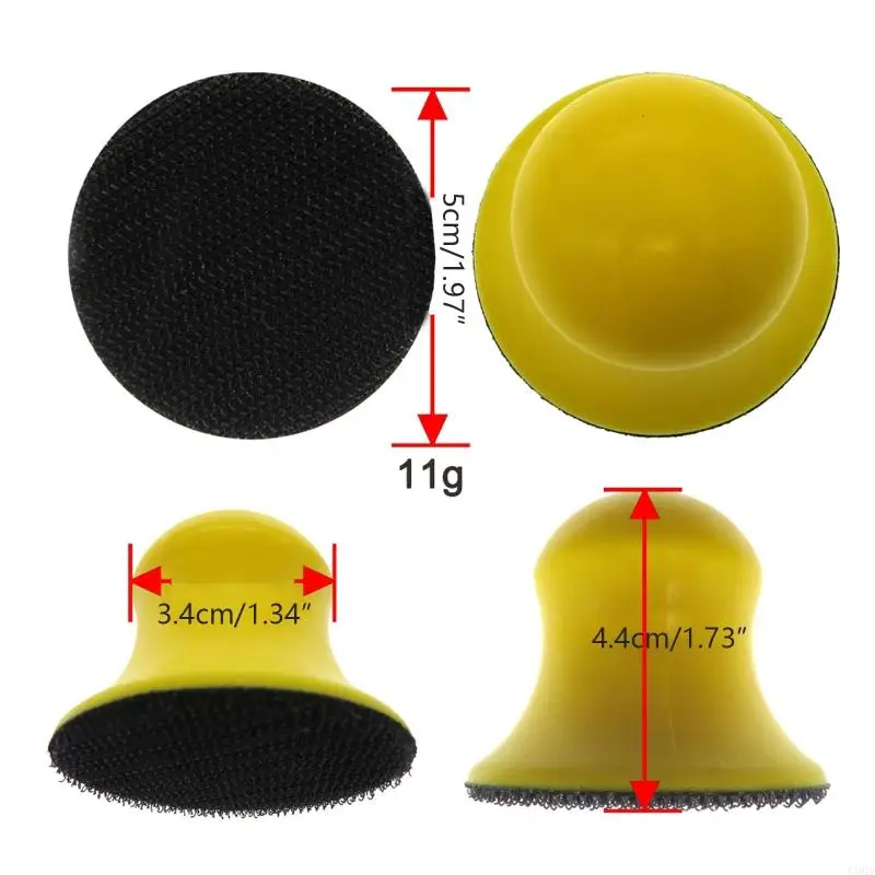 C90A Managem manual Block Polish Polish 2 polegadas 50mm Polishing Bodbacking Pods