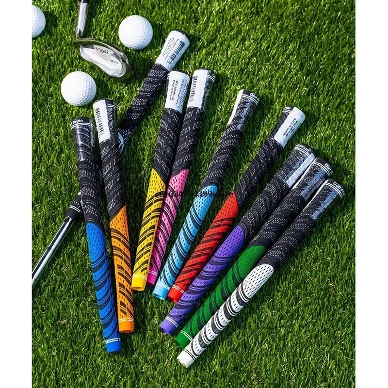 10pcs/lot Golf Grips Mcc Standard/Medium Multicompound Golf Club Grips Cotton Yarn Natural Rubber Clubs Grip 골프 그립