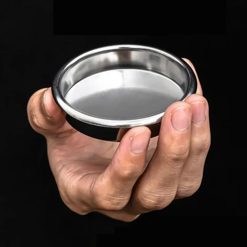 51mm 54mm 58mm Stainless Steel Cleaning Blind Bowl Coffee Cleaning Blind Cup Backwash Non-porous Filter Cup Cleaning Bowl
