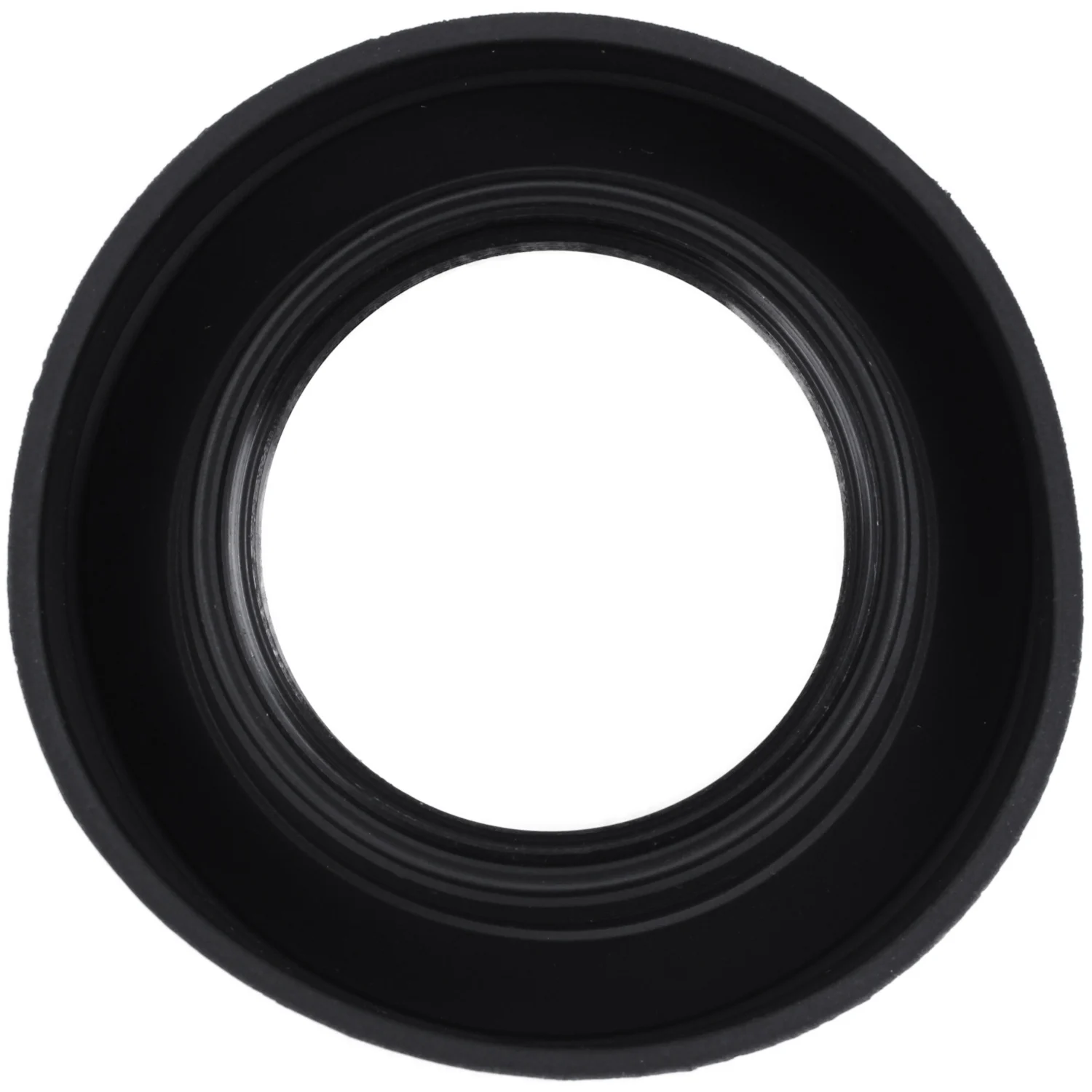 58mm 3 In 1 Rubber Lens Hood For canon sony nikon D3100 3200 D3300