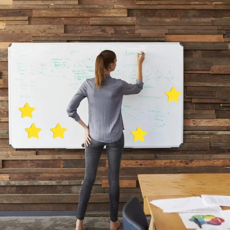 

15 шт. многоразовые фетровые ластики для доски, магнитные сухие ластики, инструменты в форме звезды