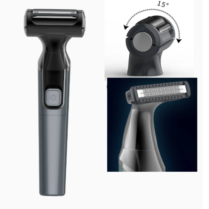 

Women Pubic Hair Trimmer Intimate Shaver For Lady Electric Body Hair Remover Travel Bikini Safety Razor Portable Hair Epilator