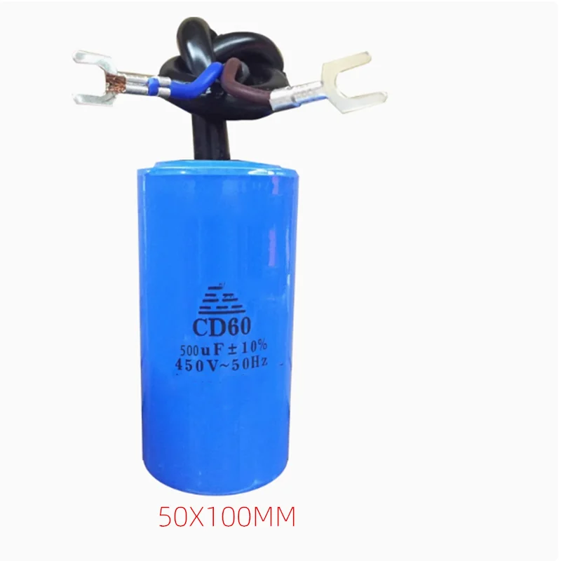 1PCS CD60 워터 펌프 커패시터 450V 모터 시작 커패시터 35UF50UF75UF100UF150UF200UF250UF300UF350UF400UF500UF