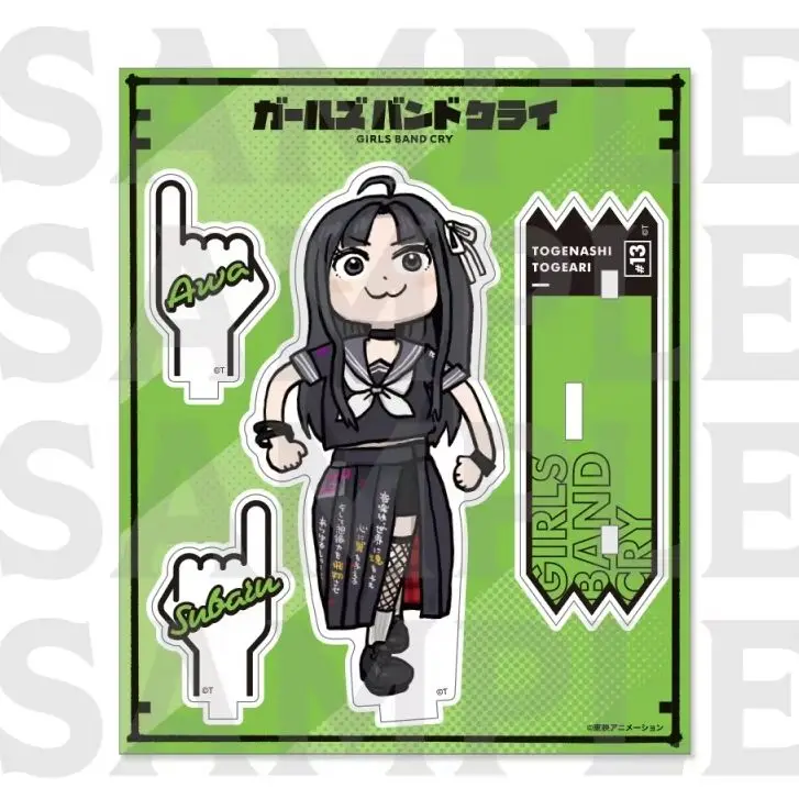 Anime Girls Band Cry Nina Iseri Subaru Awa Acrylic Stand Model Plate Keychains Bedroom Decoration Fans Gifts
