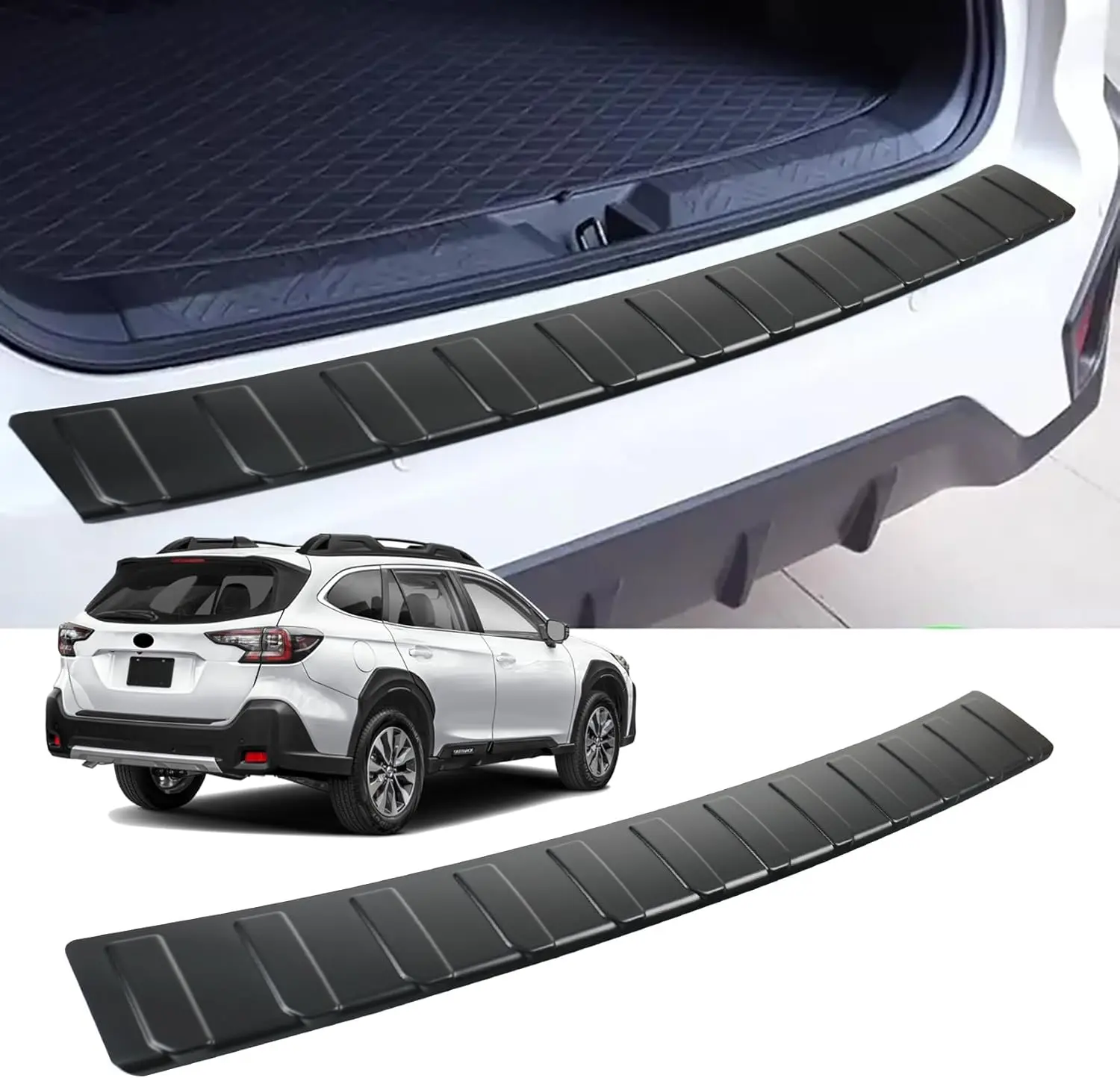 

Rear Bumper Protector for Subaru 2020-2025 2026 Outback Car Accessories ABS Plastic Material Matte Black Resistant Trunk Door