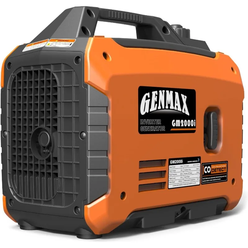 Imagem -06 - Genmax-gerador Silencioso do Inversor da Série do Poder Gás Powered Epa Complacente Característica do Eco-modo Gm1200i