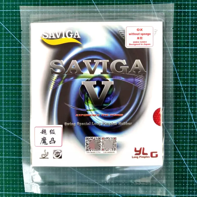 Heavy-cured DAWEI SAVIGA V Table Tennis Rubber OX Long Pips Anti-Spin Medium Pips Super Magic Pimple Ping Pong Rubber Sinking image 5