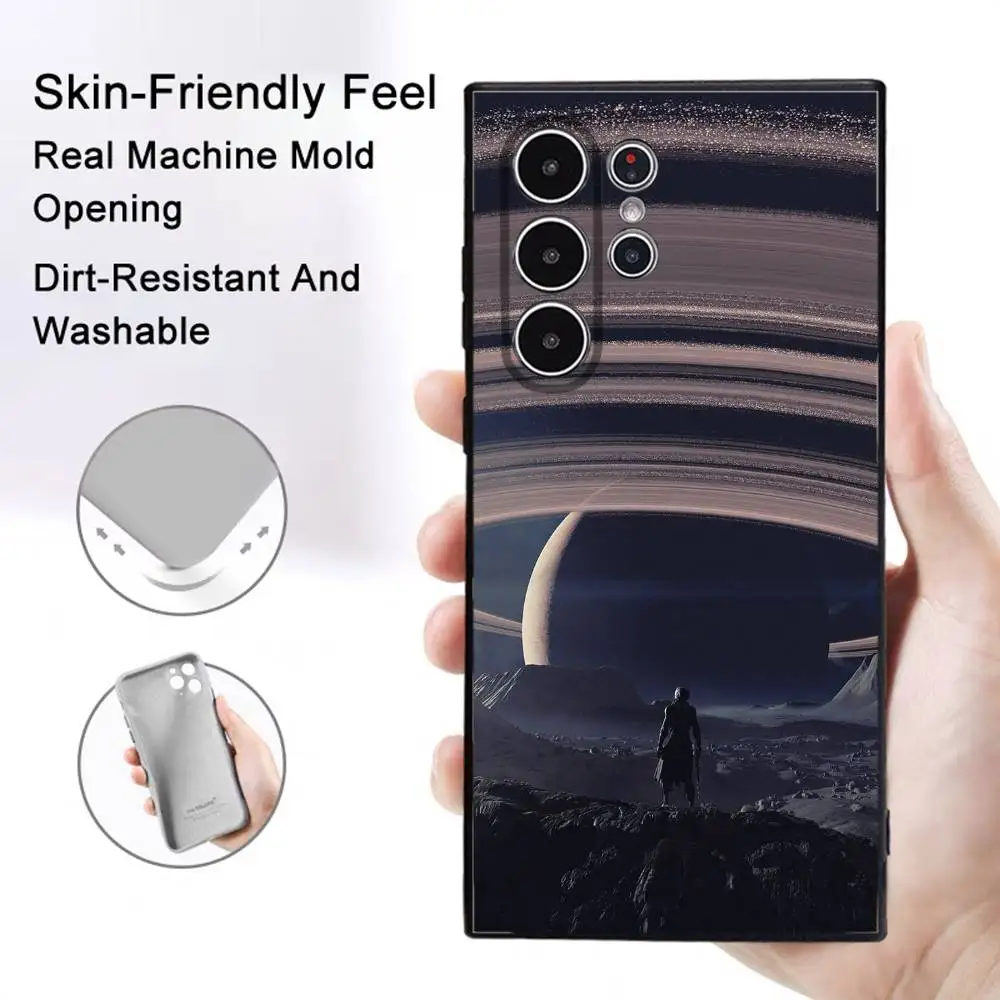 

Video Game S-Starfield Phone Case For Samsung Galaxy S25 S24 S22 S23 Ultra S21 S20 Plus 5G Frosted Non-Slip Full Cover Soft Case