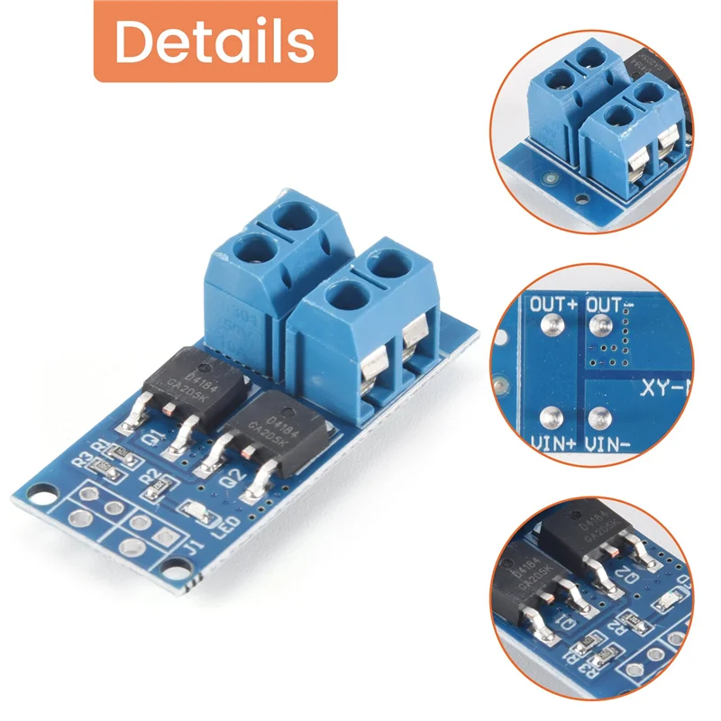 サマーセール 10 個 DC 5V-36V 15A (最大 30A) MOSFET MOS FET トリガースイッチドライバーモジュール 0-20Khz PWM レギュレータコントロールパネル