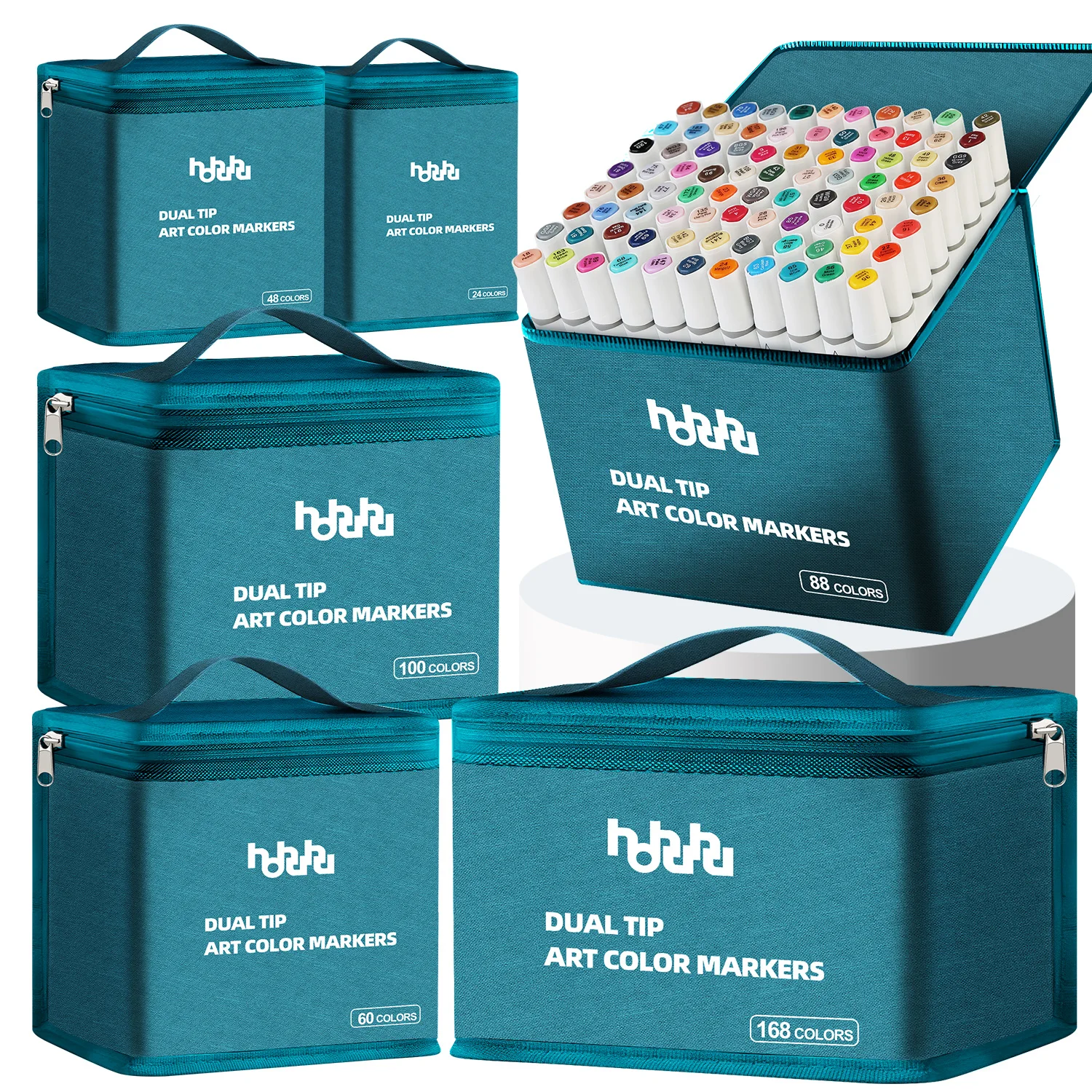 

6/24/48/60/88/100/168 цветов, маркеры на спиртовой основе, тонкие и широкие перманентные художественные маркеры с двойным наконечником, маркеры для эскизов для взрослых