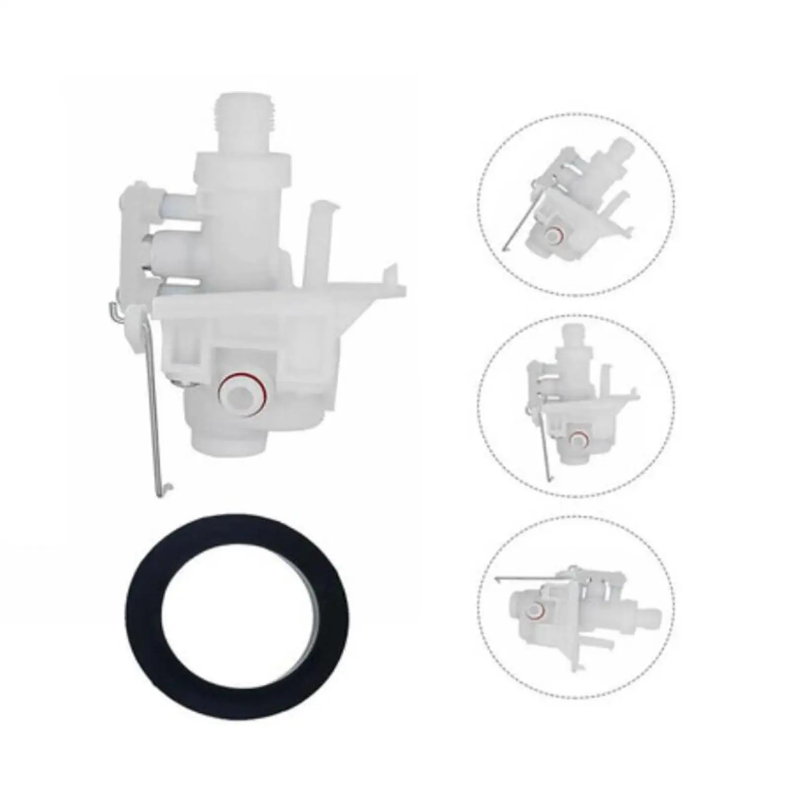 Toilet Water Module Assembly PP Toilet Water Valve for Camper