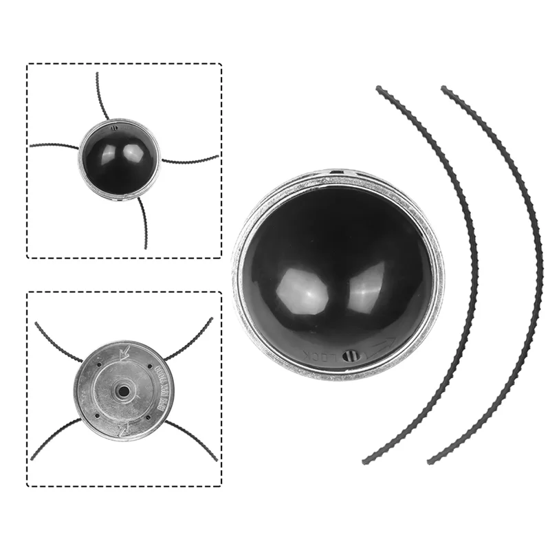 

A74E-For Most Straight Shaft Models Compatible Aluminum Cutting Head Replacement Including For Jet Fit 2 Series