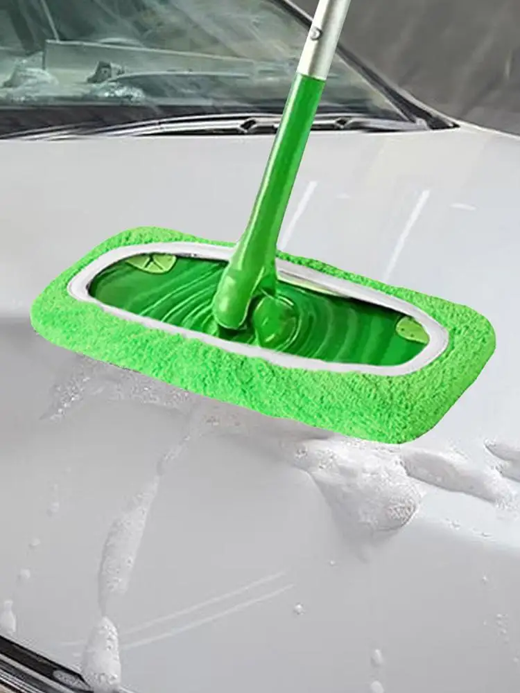Mop Pads Washable Wet Mop Reusable Microfiber Mop Pads Sweeping Pads Cloth Home Cleaning Accessories for Hotel Dorm Household