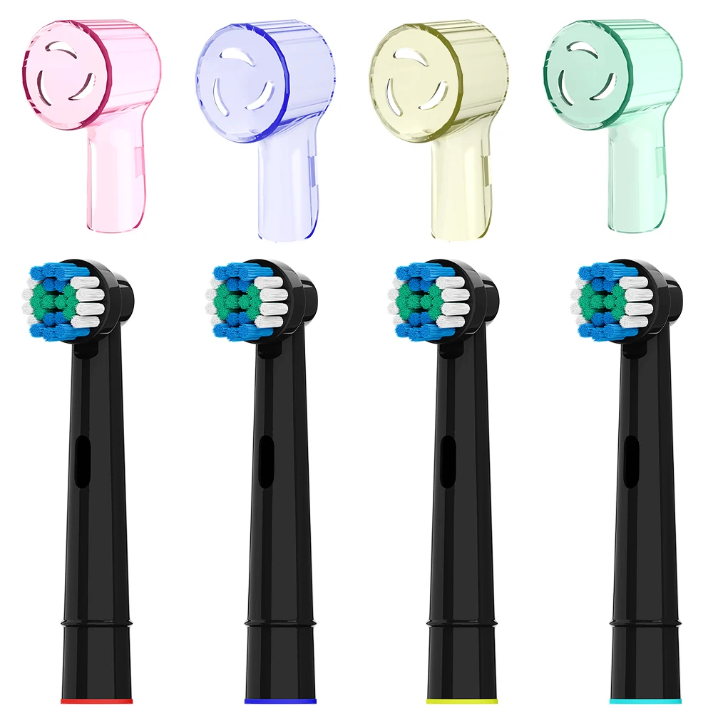 4 Brush Heads & 4 T…