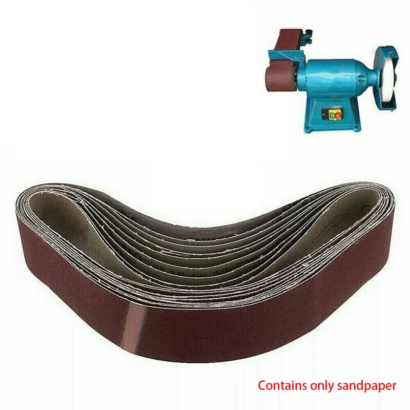 10Pack 686X50Mm Sanding Belts 1000 Grit Aluminium Oxide Sander Sanding Belts-A62I view 5