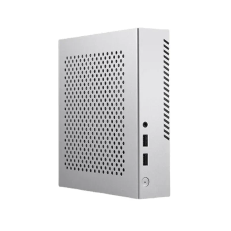 2025 TX03 Mini All Aluminum Case Thin Itx Small Host Quiet Industrial Computer Mini Half Height Stylish