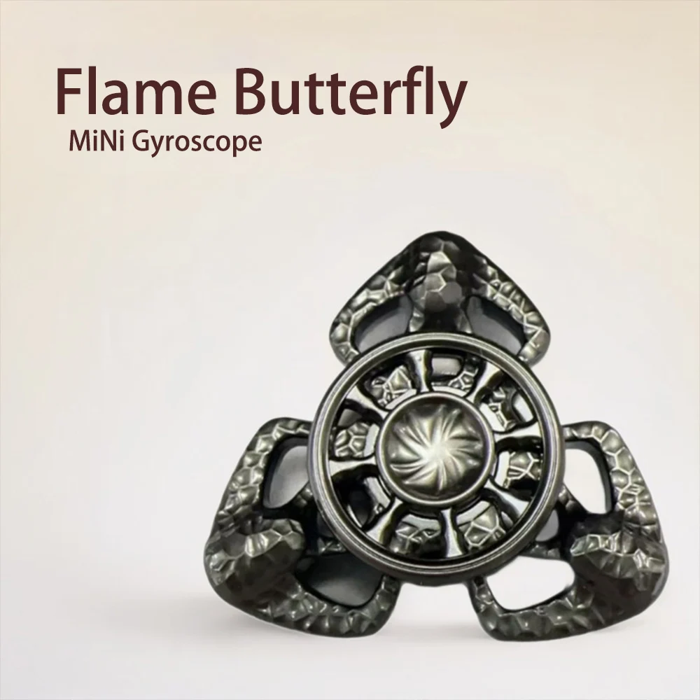 EDC Fidget Spinner Mini Butterfly Spinner Fidget Toys Stress Relief Adult Magnetic Metal Toys Relieve Anxiety and Stress