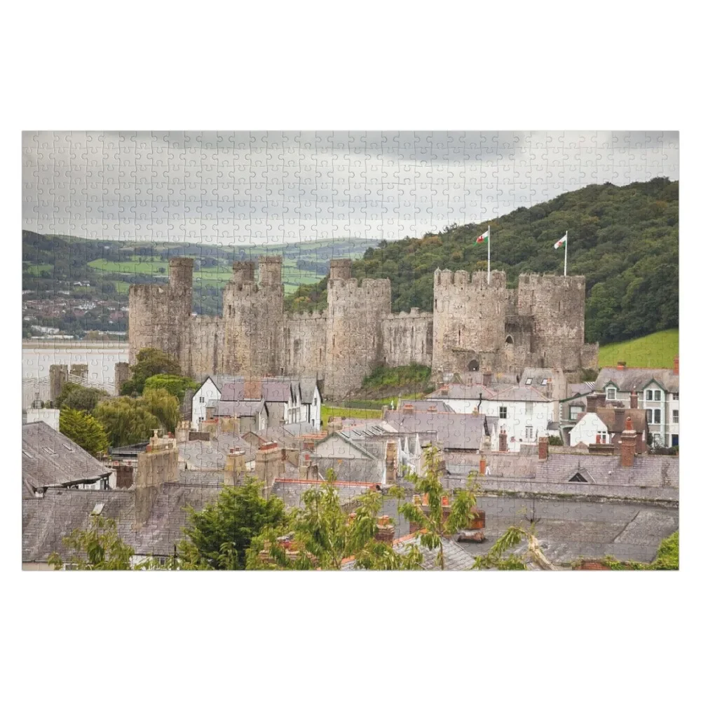 

Conwy Castle Jigsaw Puzzle Custom Child Gift Personalize Personalised Personalized Toys Puzzle