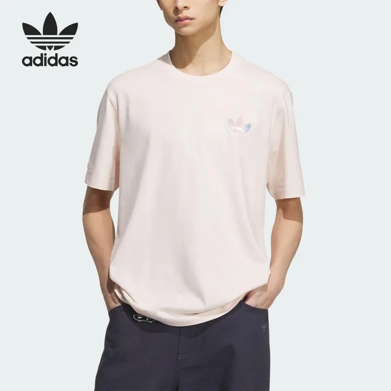 

Adidas Clover SHORTSLEVETE New Classic Short-sleeved T-shirt KC3121