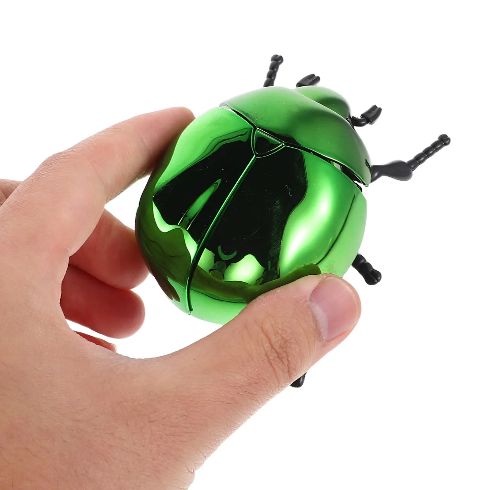 

3Pcs Realistic Plastic Beetle Wind-Up Shaking Head Tail Insect Prank Educational Decor Indoor Outdoor Interactive