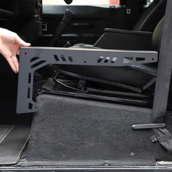 Aluminum Alloy For Land Rover Defender 2004-2019 Front Seat seat side fixing plate  Anti-Collision Corner Protection Accessories