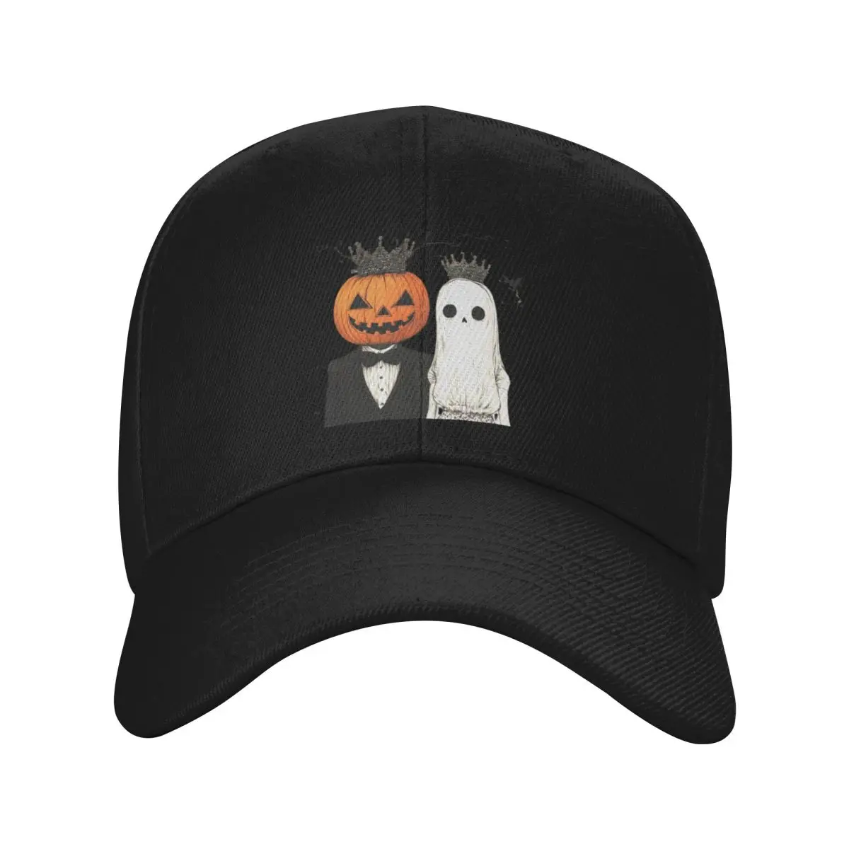 Fashion Halloween Wedding Couple Pumpkin baseball cap Not Easy To Fade Beret Man